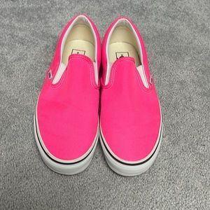 Womens Hot Pink Vans